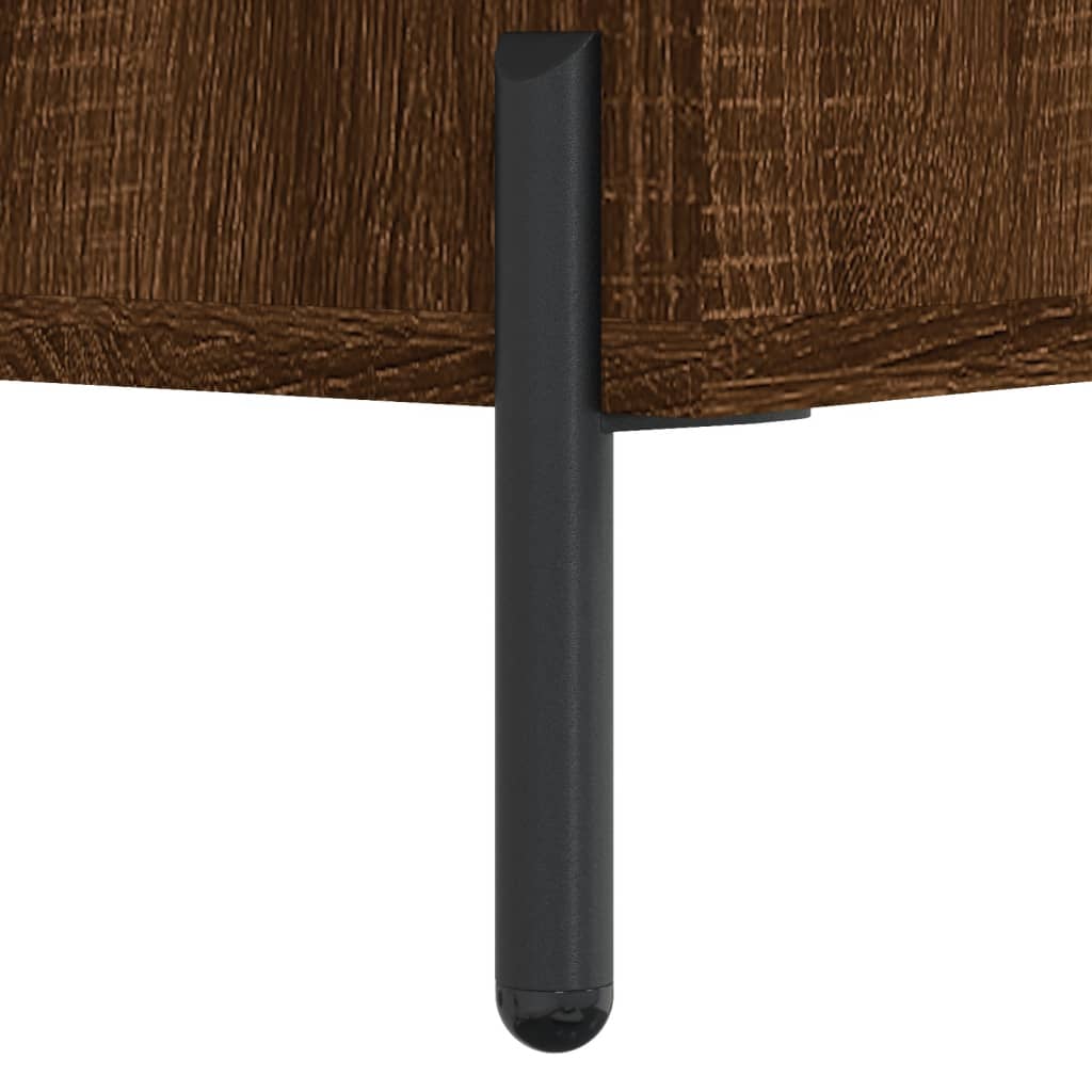 vidaXL Dressoir 69,5x34x90 cm bewerkt hout wit