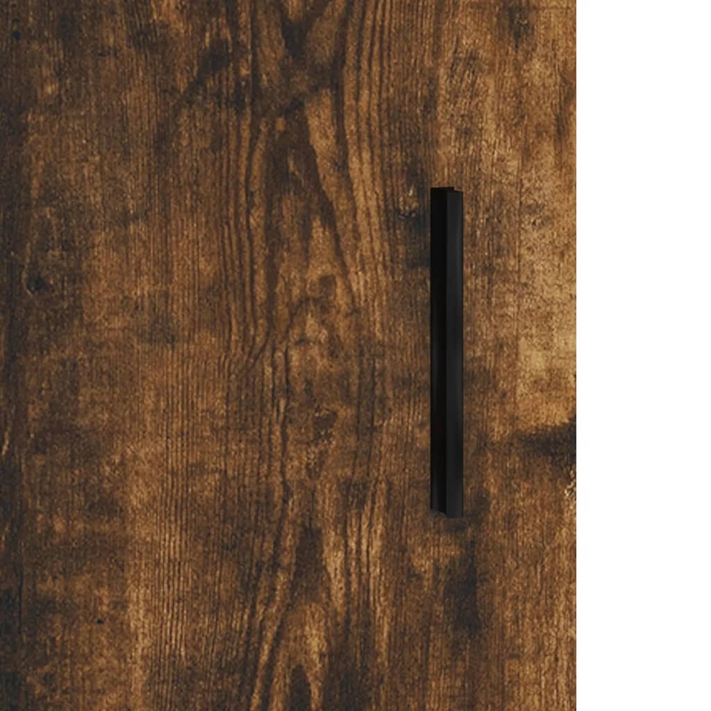 vidaXL Dressoir 69,5x34x90 cm bewerkt hout wit