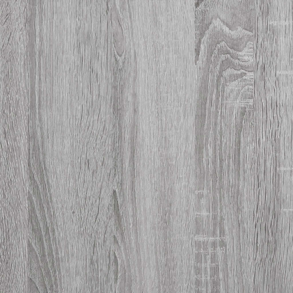 vidaXL Hoge kast 69,5x31x115 cm bewerkt hout betongrijs