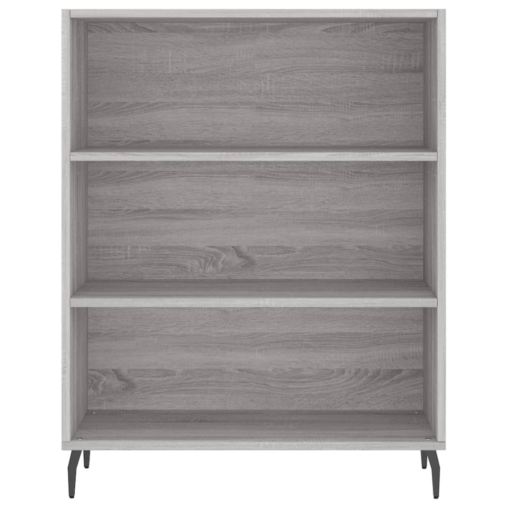 vidaXL Shelf Cabinet 69.5x32.5x90 cm Engineered Wood Concrete Grey