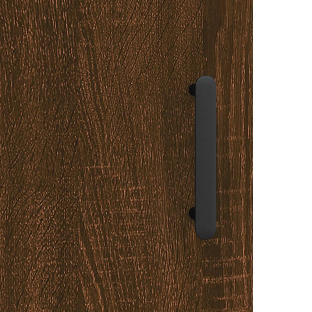 vidaXL Dressoir 34,5x34x90 cm bewerkt hout wit