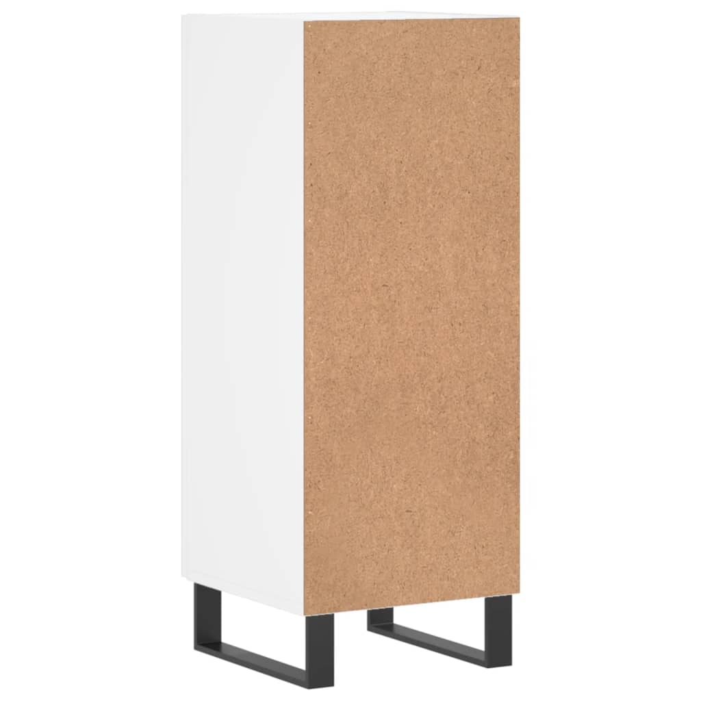 vidaXL Sideboard 34.5x34x90 cm engineered wood white