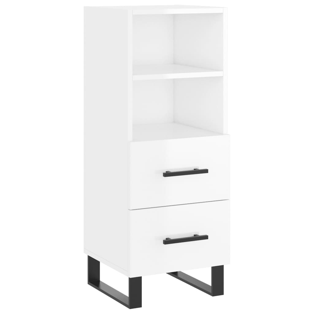 vidaXL Sideboard 34.5x34x90 cm engineered wood white