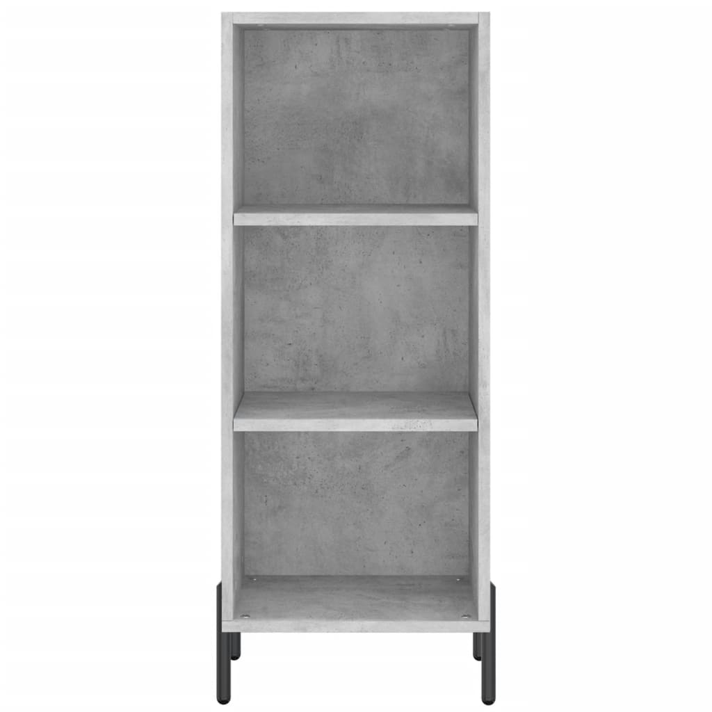 vidaXL Dressoir 34,5x32,5x90 cm bewerkt hout wit