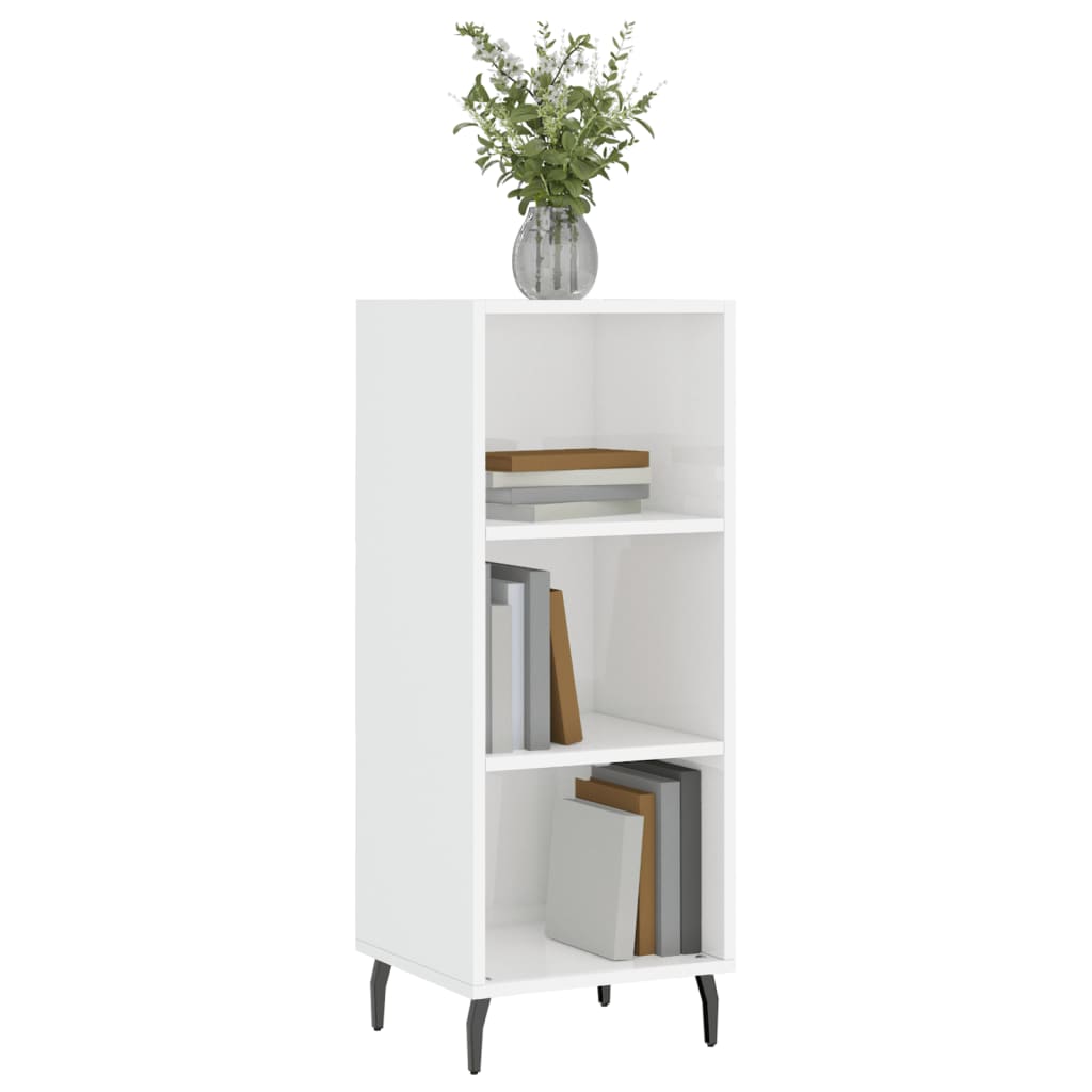 vidaXL Sideboard 34.5x32.5x90 cm engineered wood white