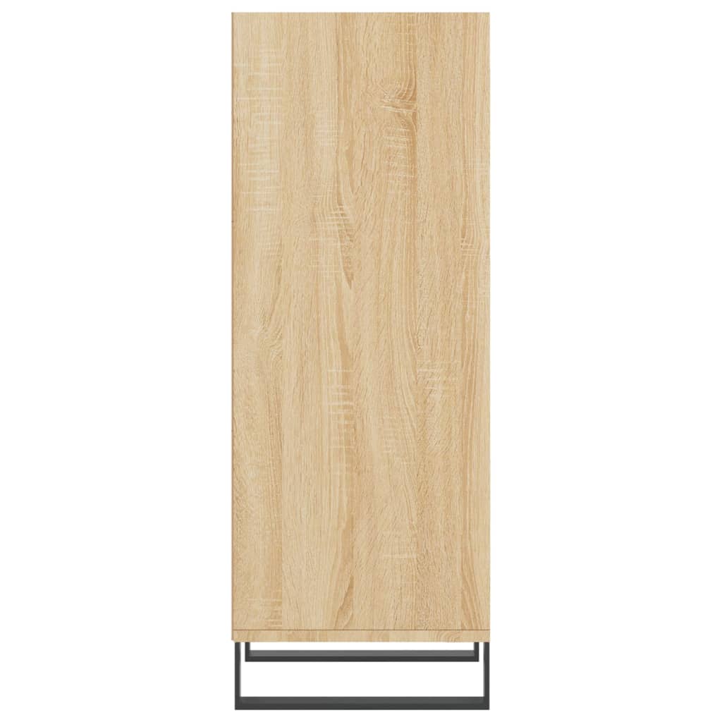 vidaXL Dressoir 34,5x32,5x90 cm bewerkt hout wit
