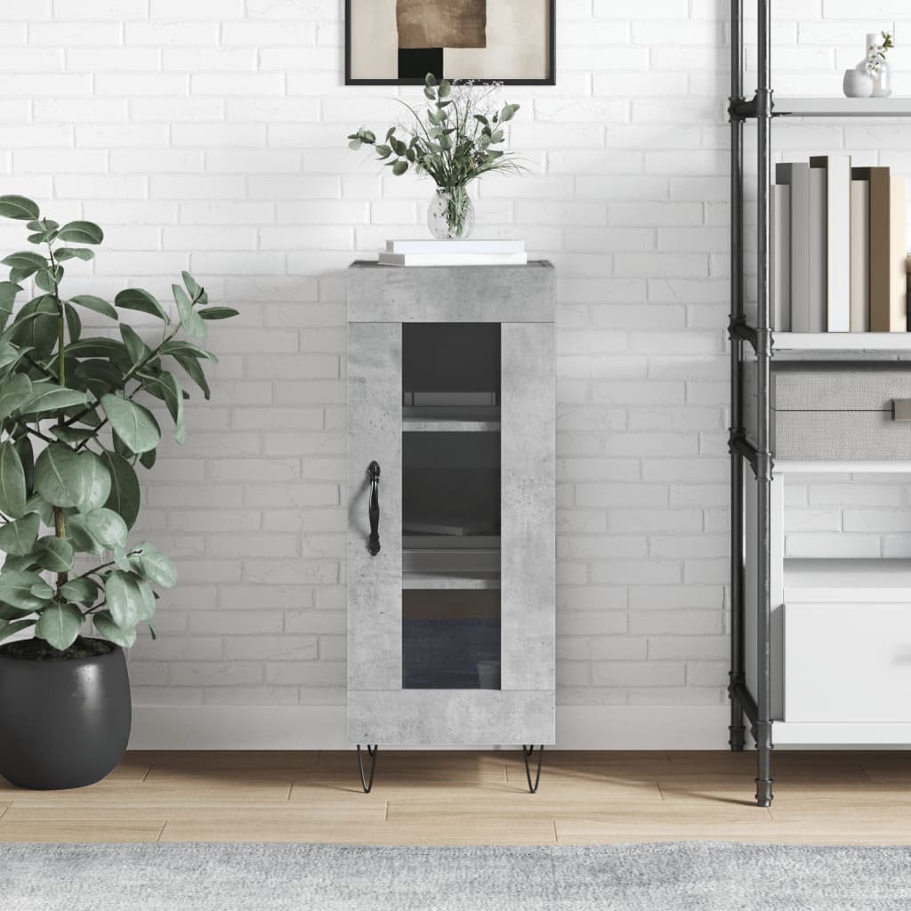 vidaXL Sideboard 34.5x34x90 cm engineered wood white