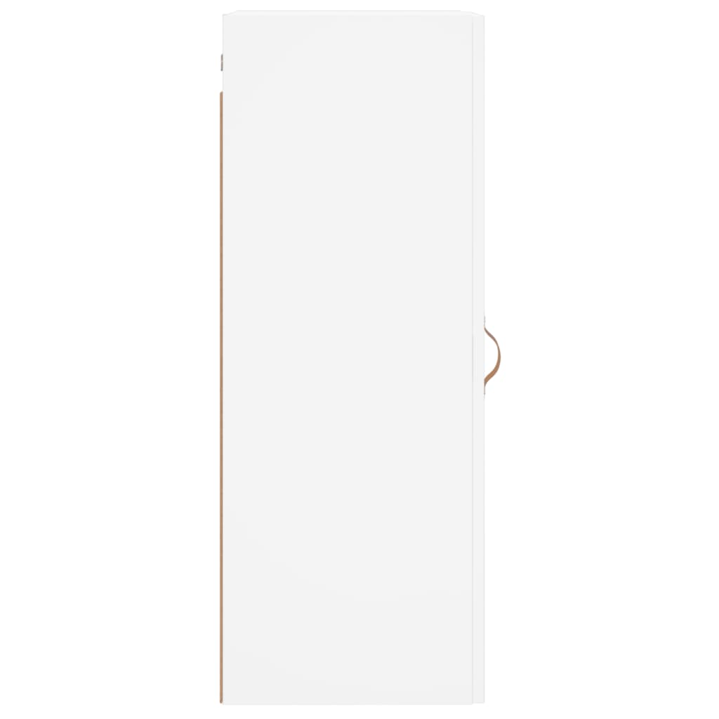 vidaXL Bovenkast 34,5x34x90 cm wit