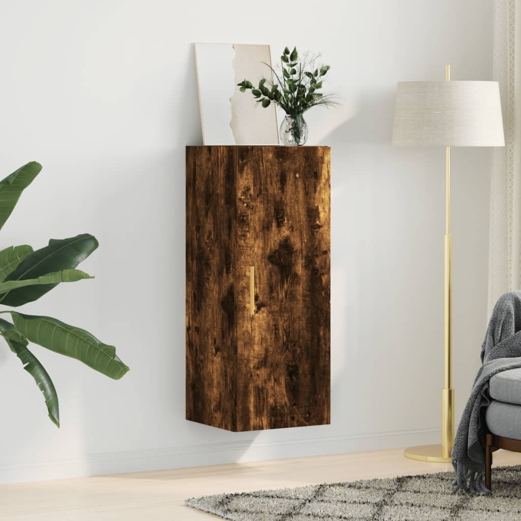 vidaXL Wall Cabinet 34.5x34x90 cm white