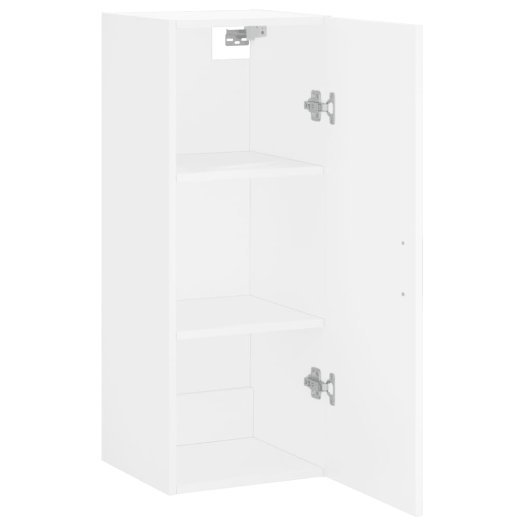 vidaXL Bovenkast 34,5x34x90 cm wit