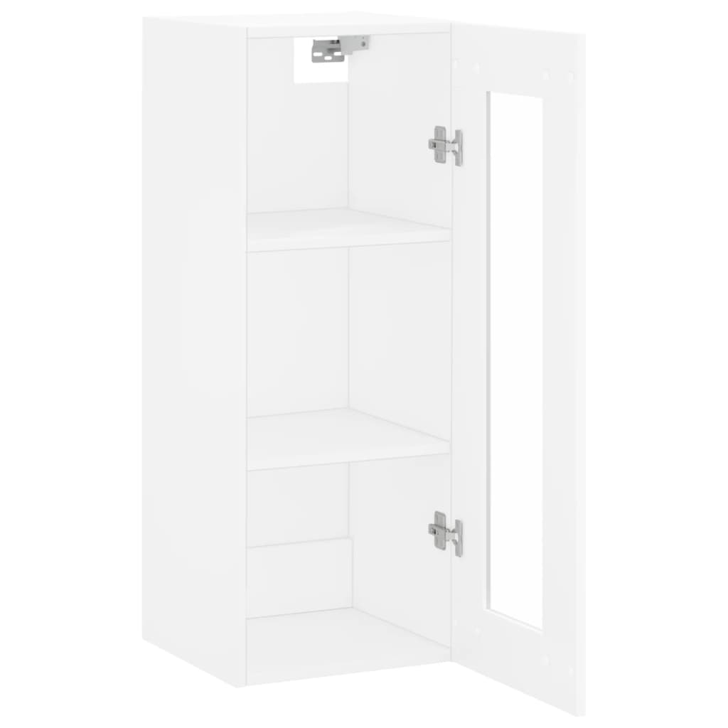 vidaXL Wall Cabinet 34.5x34x90 cm white