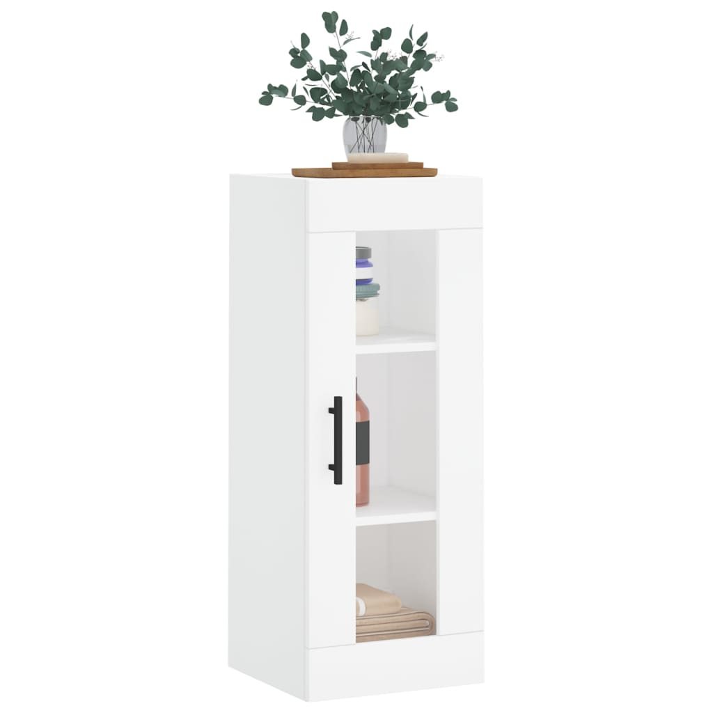 vidaXL Bovenkast 34,5x34x90 cm wit
