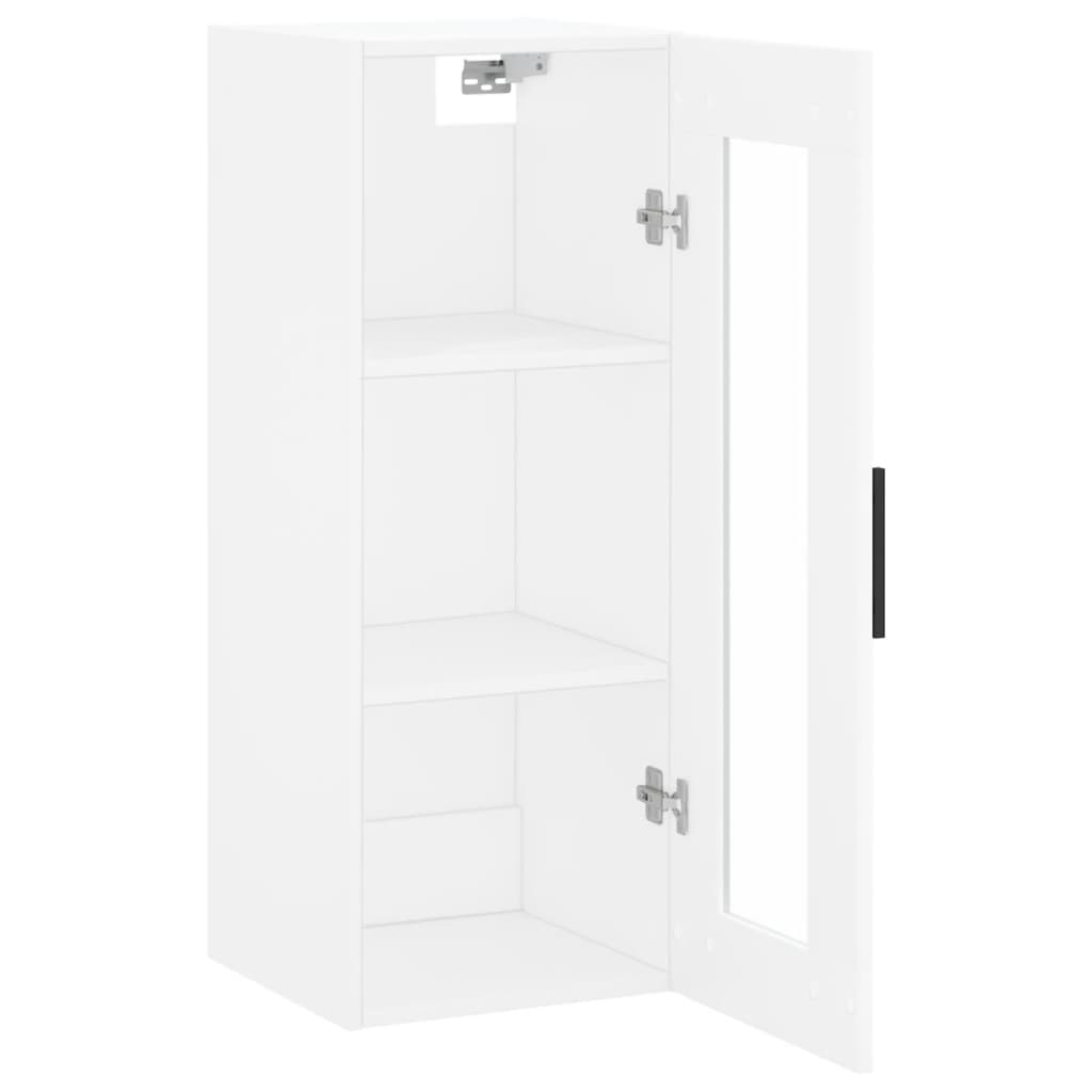 vidaXL Bovenkast 34,5x34x90 cm wit