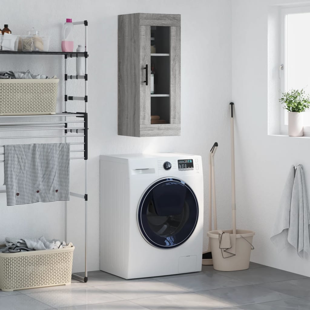vidaXL Bovenkast 34,5x34x90 cm wit