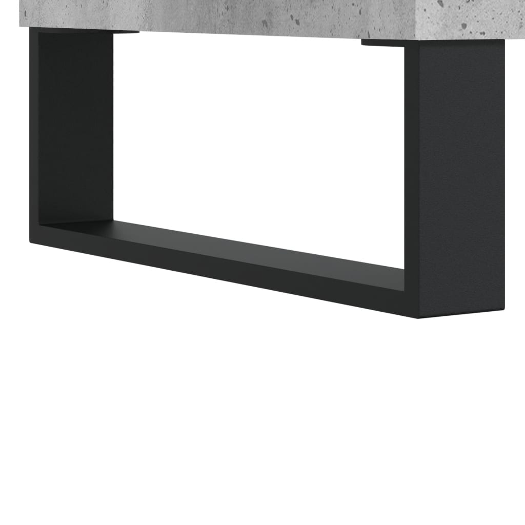 vidaXL Tv-meubel 102x36x50 cm bewerkt hout zwart
