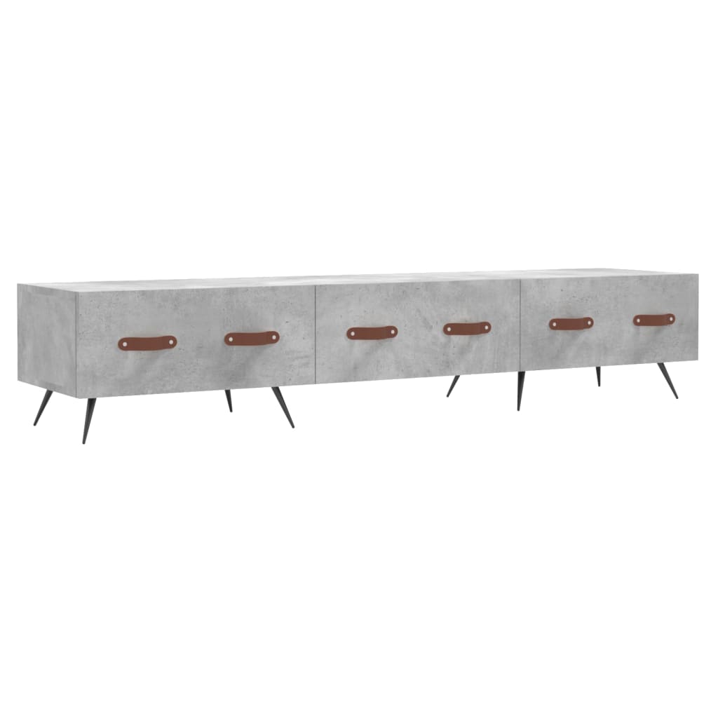 vidaXL Tv-meubel 150x36x30 cm bewerkt hout wit