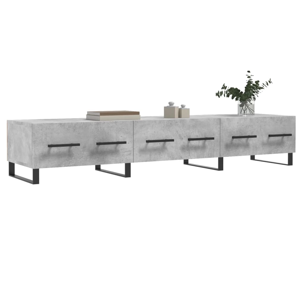 vidaXL Tv-meubel 150x36x30 cm bewerkt hout wit