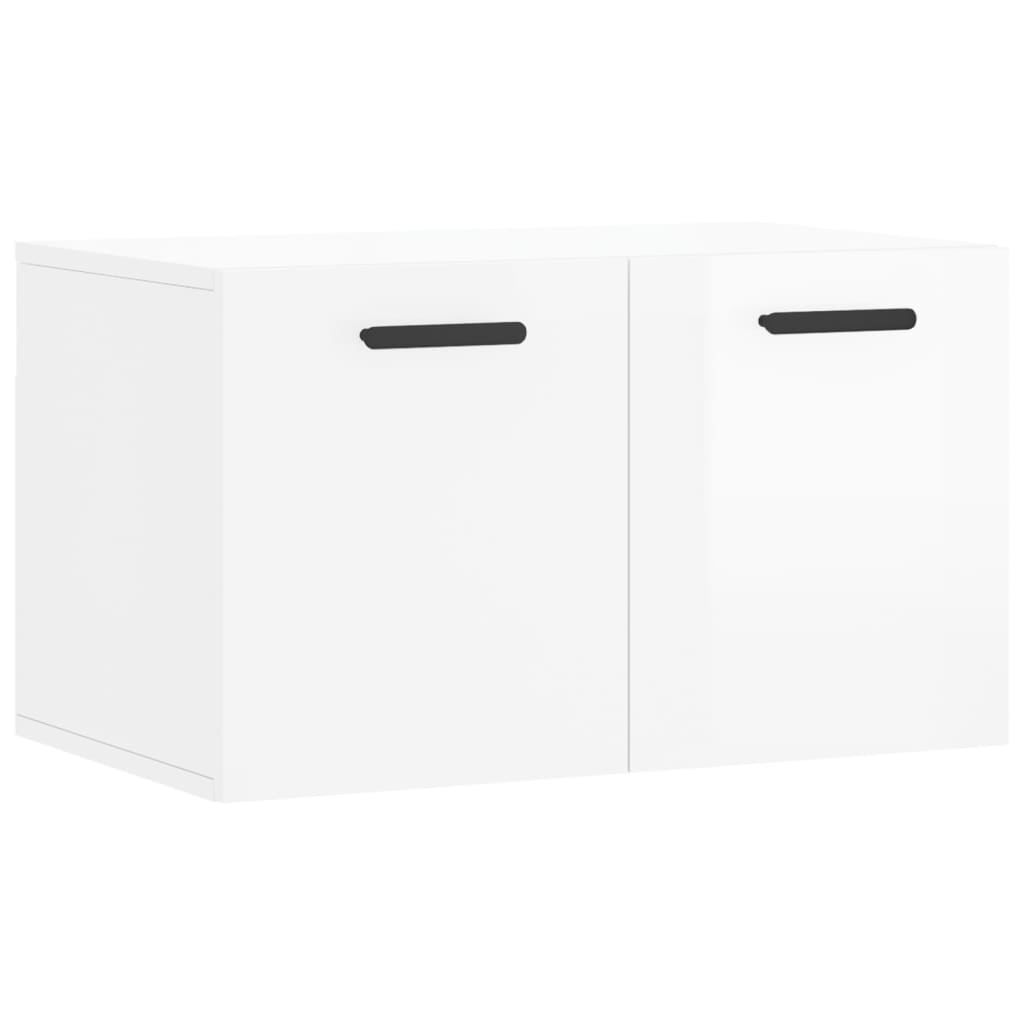 vidaXL Wall Cabinet 60x36.5x35 cm engineered wood white