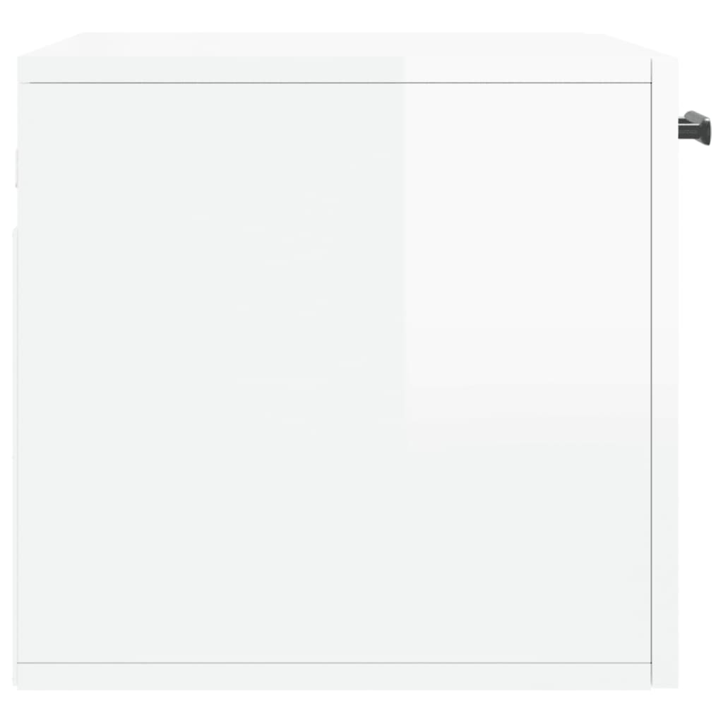 vidaXL Wall Cabinet 60x36.5x35 cm engineered wood white