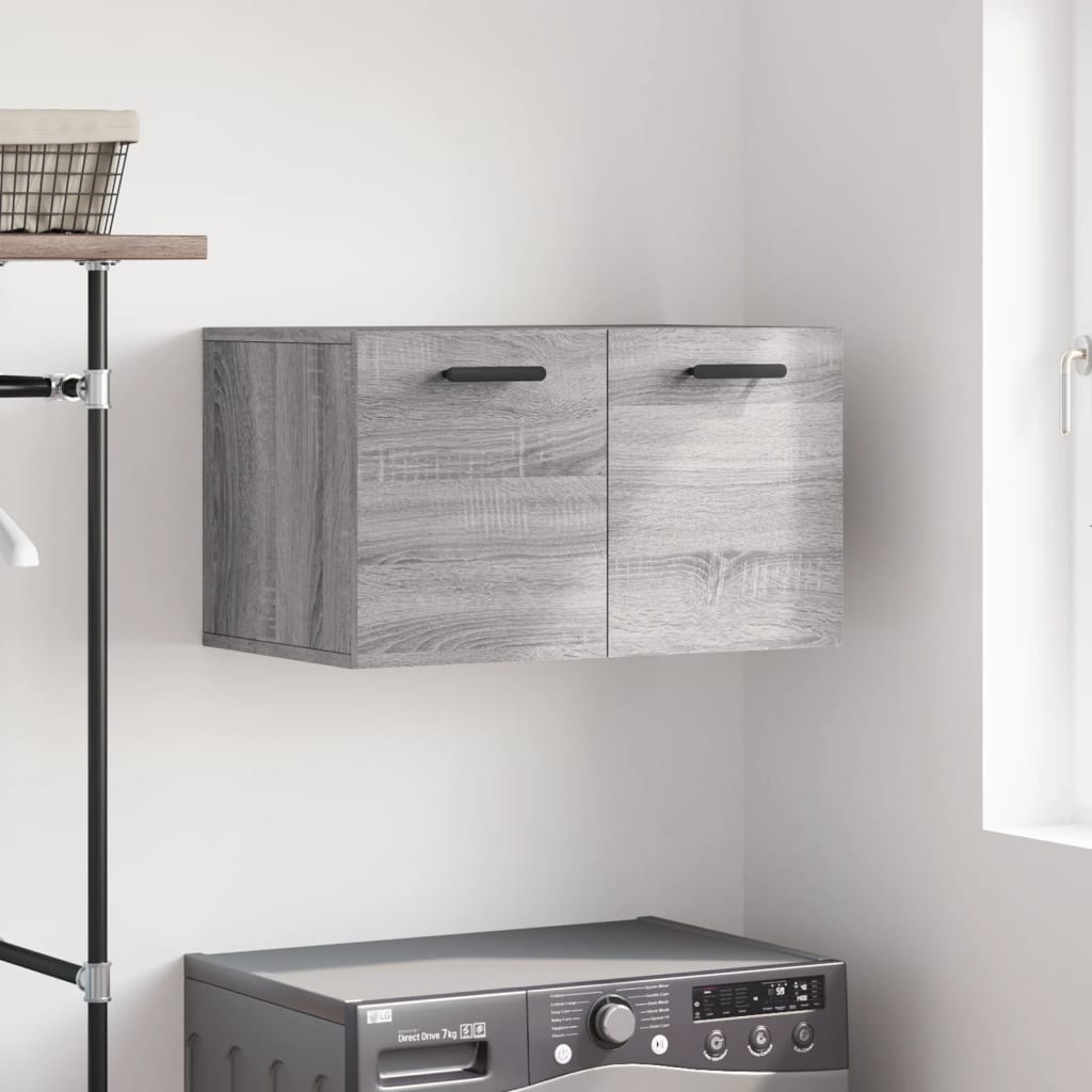 vidaXL Wall Cabinet 60x36.5x35 cm engineered wood white