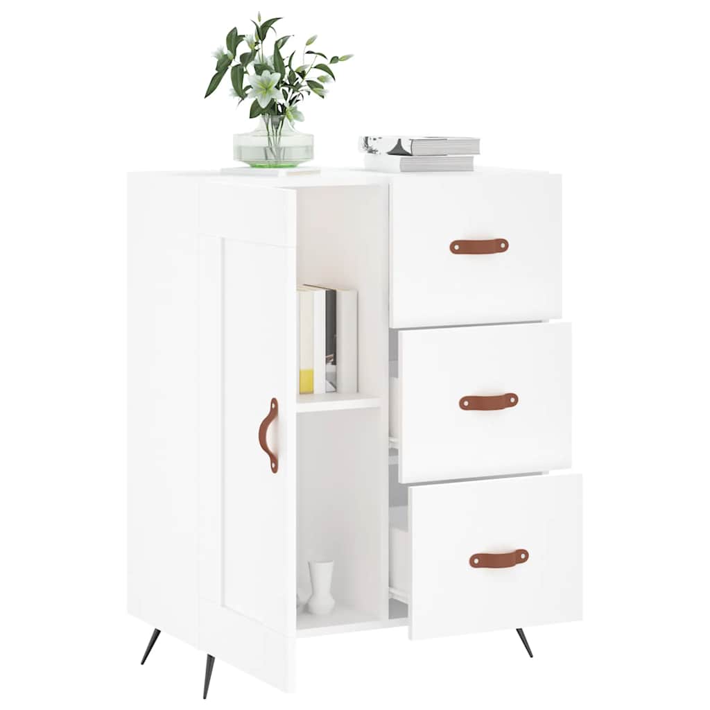 vidaXL Sideboard 69.5x34x90 cm Engineered Wood White