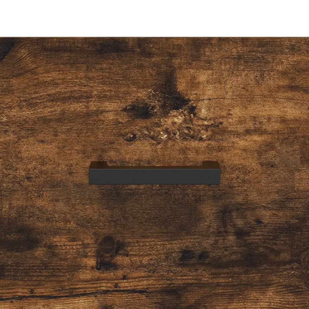 vidaXL Hoge kast 69,5x31x115 cm bewerkt hout wit
