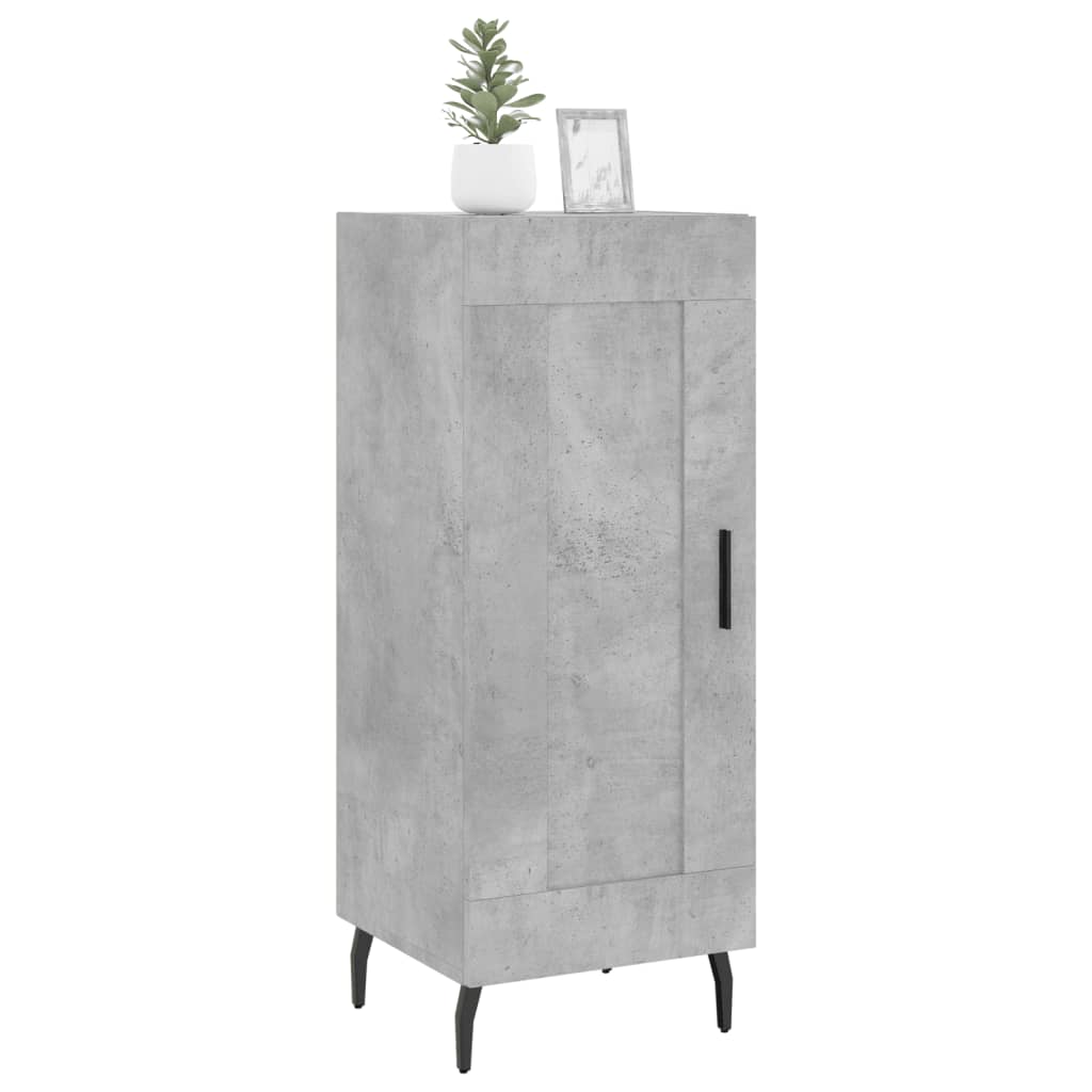 vidaXL Dressoir 34,5x34x90 cm bewerkt hout wit