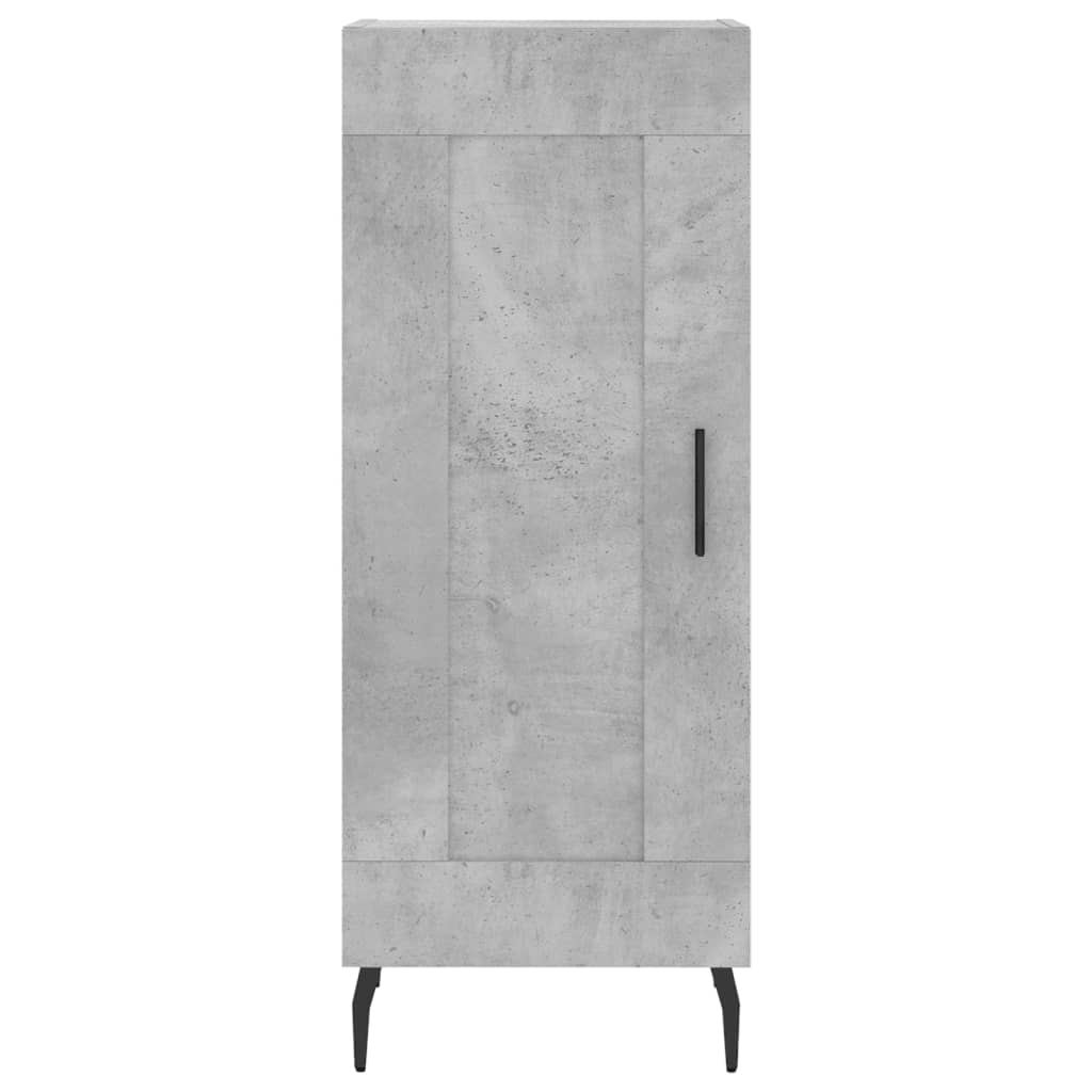 vidaXL Dressoir 34,5x34x90 cm bewerkt hout wit