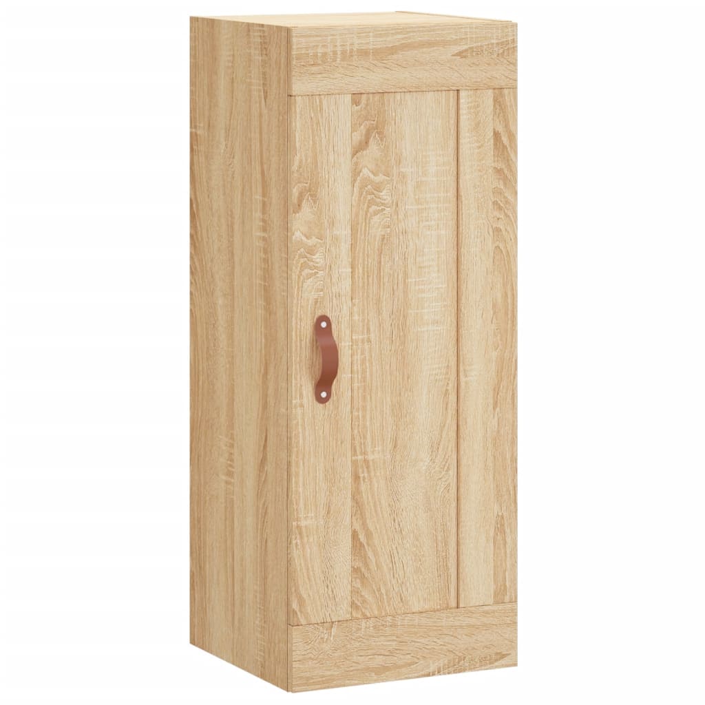 vidaXL Wall Cabinet 34.5x34x90 cm Engineered Wood White
