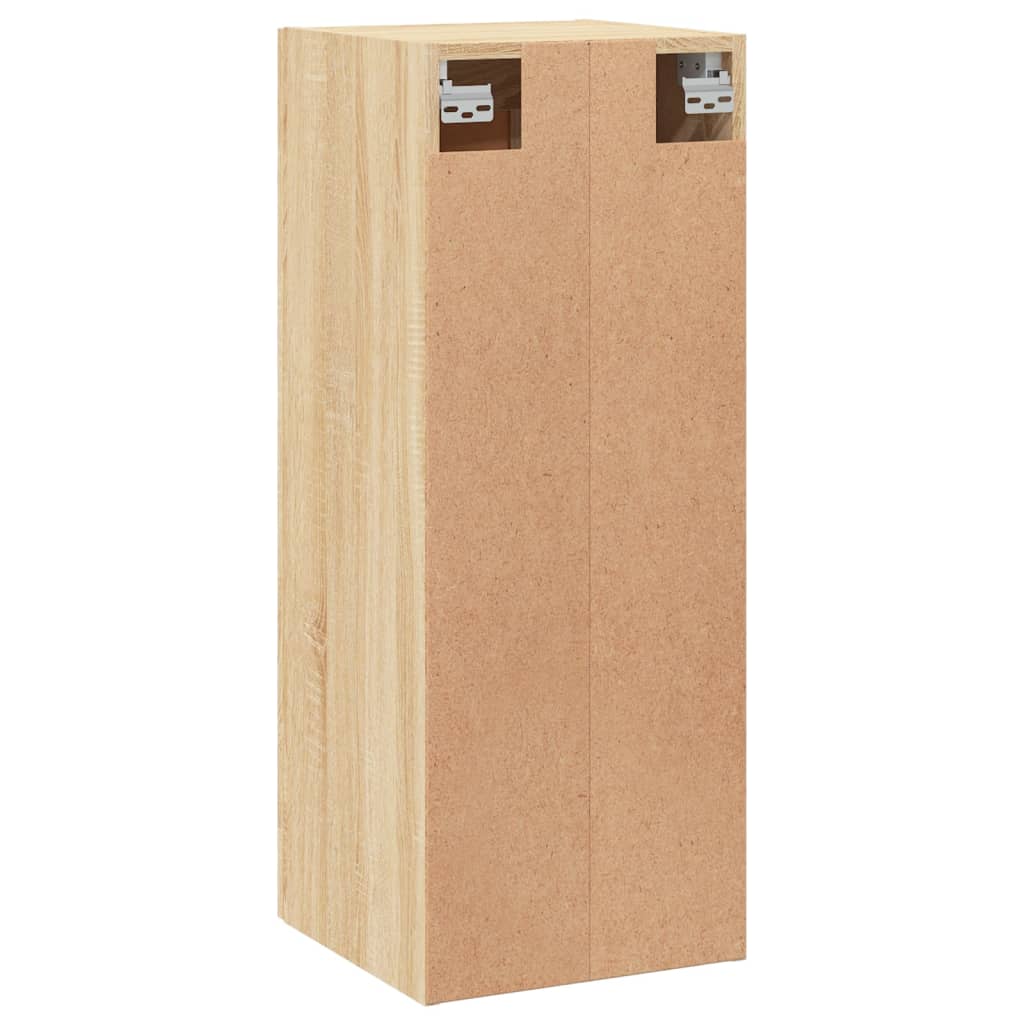 vidaXL Wall Cabinet 34.5x34x90 cm Engineered Wood White