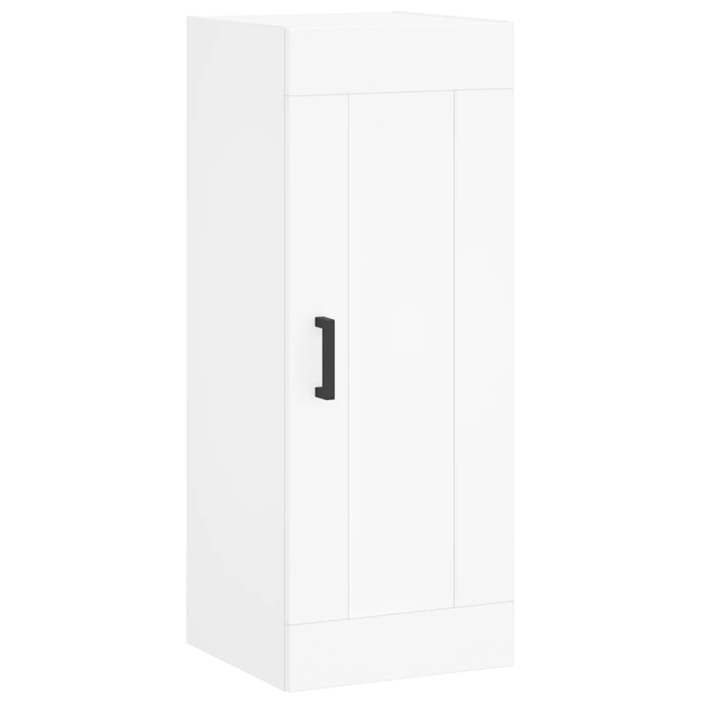 vidaXL Wall cabinet 34.5x34x90 cm engineered wood white