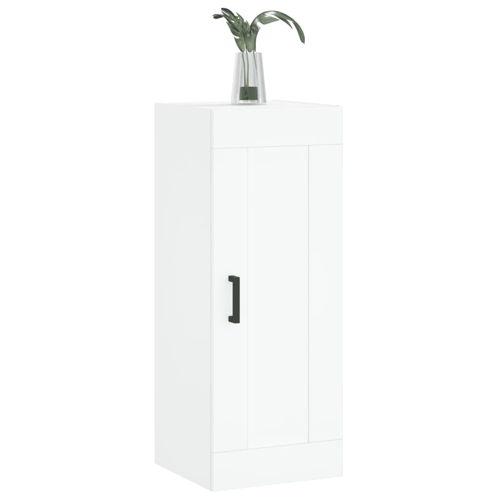 vidaXL Wall cabinet 34.5x34x90 cm engineered wood white
