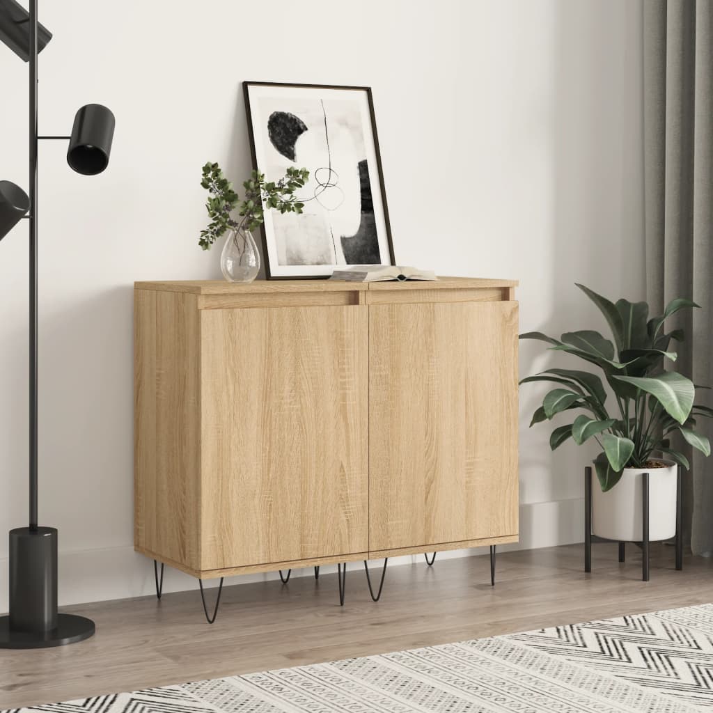 vidaXL Dressoir 40x35x70 cm bewerkt hout wit