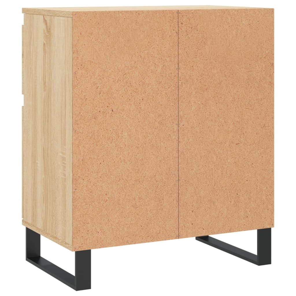 vidaXL Dressoir 60x35x70 cm bewerkt hout wit