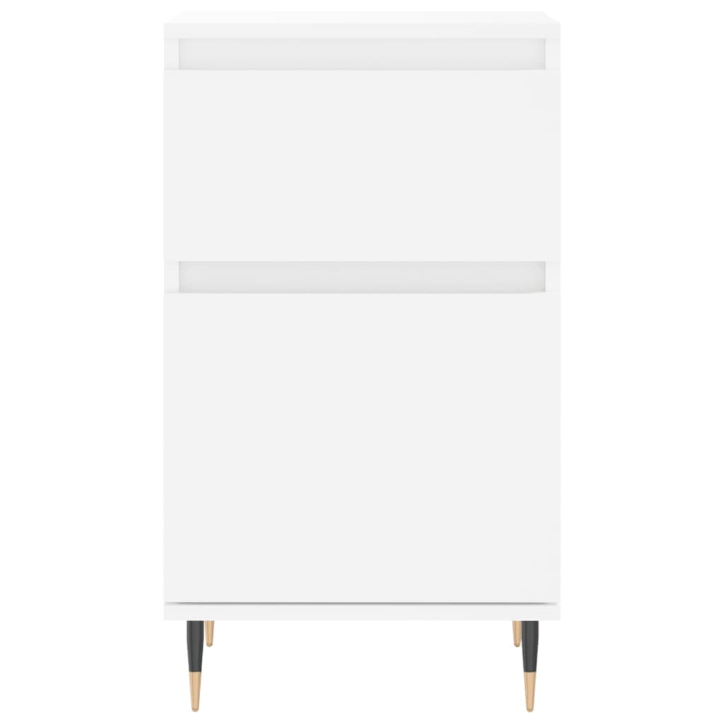 vidaXL Dressoir 40x35x70 cm bewerkt hout wit