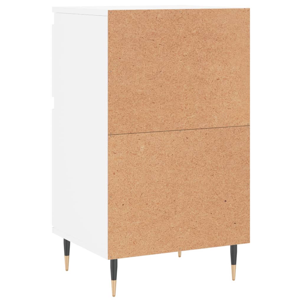 vidaXL Dressoir 40x35x70 cm bewerkt hout wit