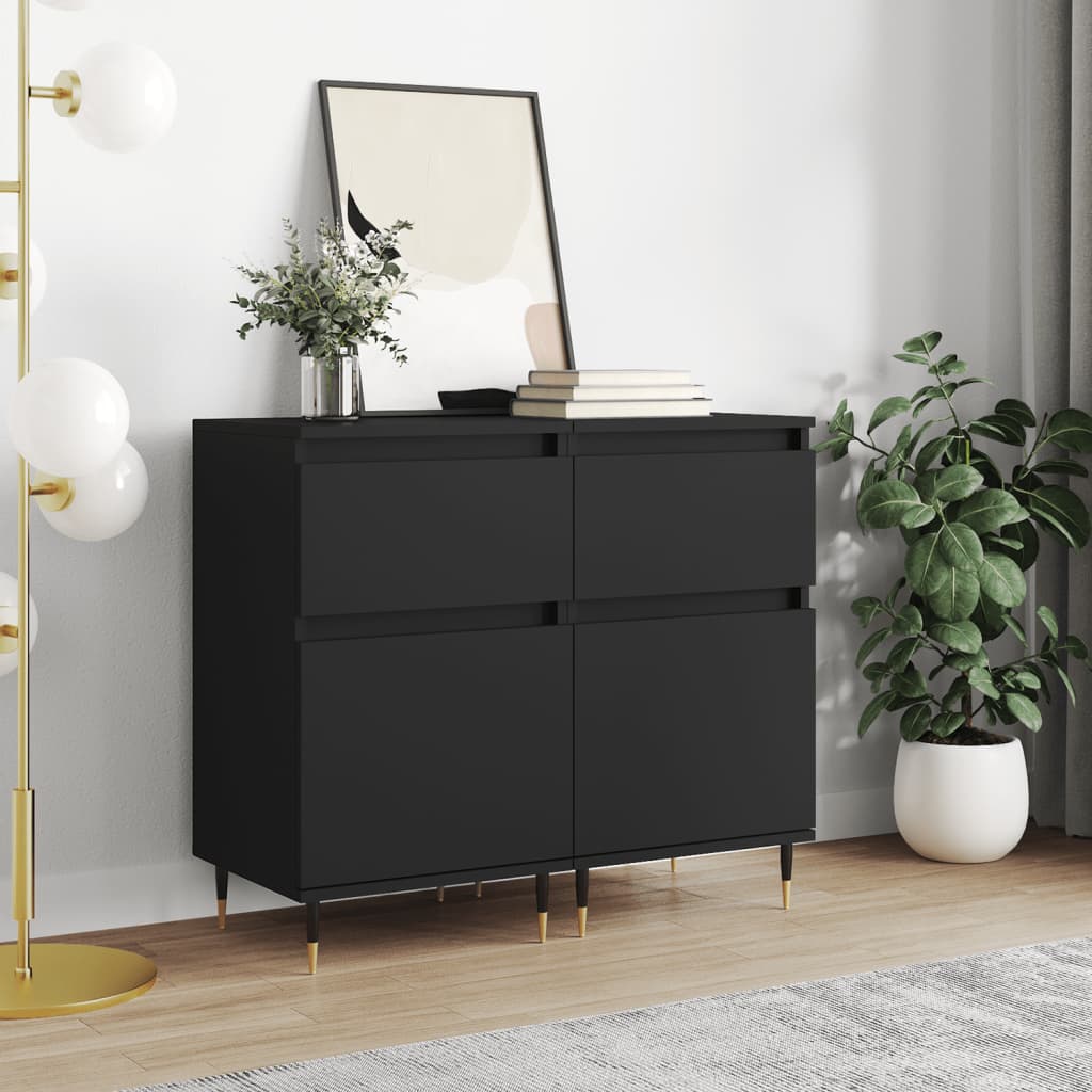 vidaXL Dressoir 40x35x70 cm bewerkt hout wit