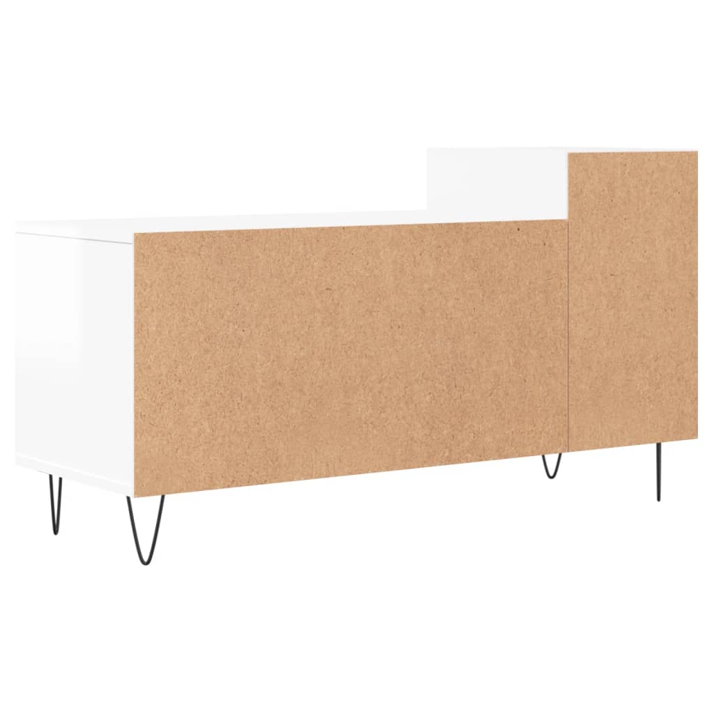 vidaXL Tv-meubel 100x35x55 cm bewerkt hout wit