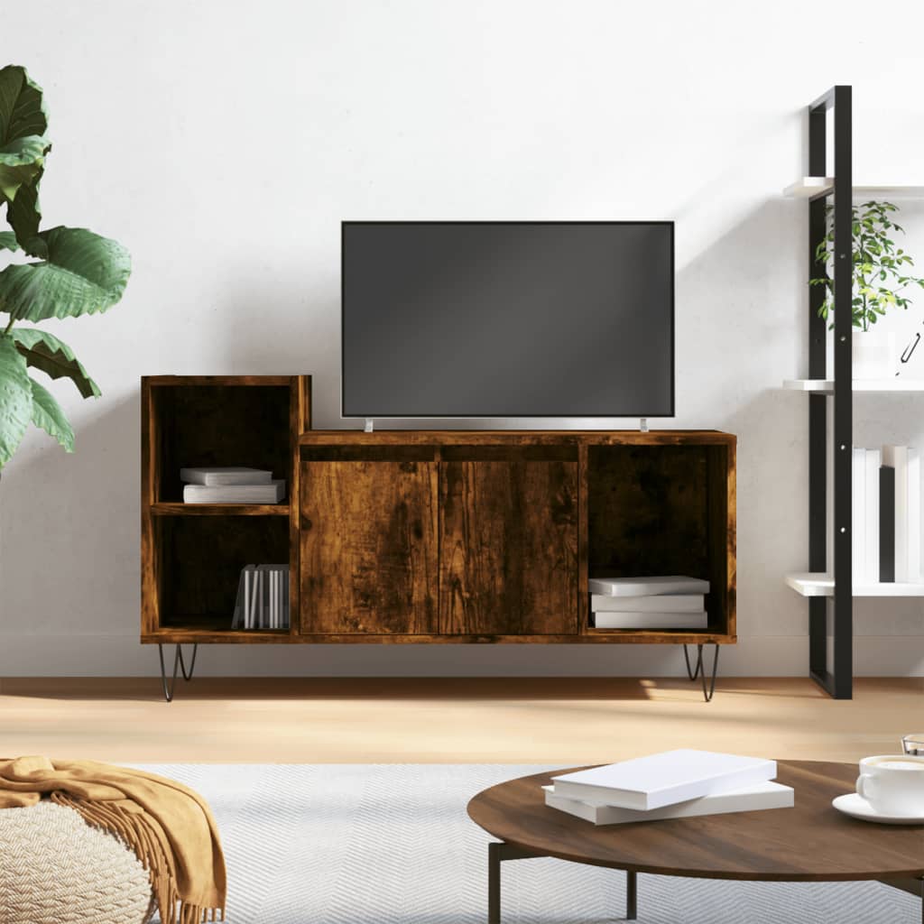 vidaXL Tv-meubel 100x35x55 cm bewerkt hout wit