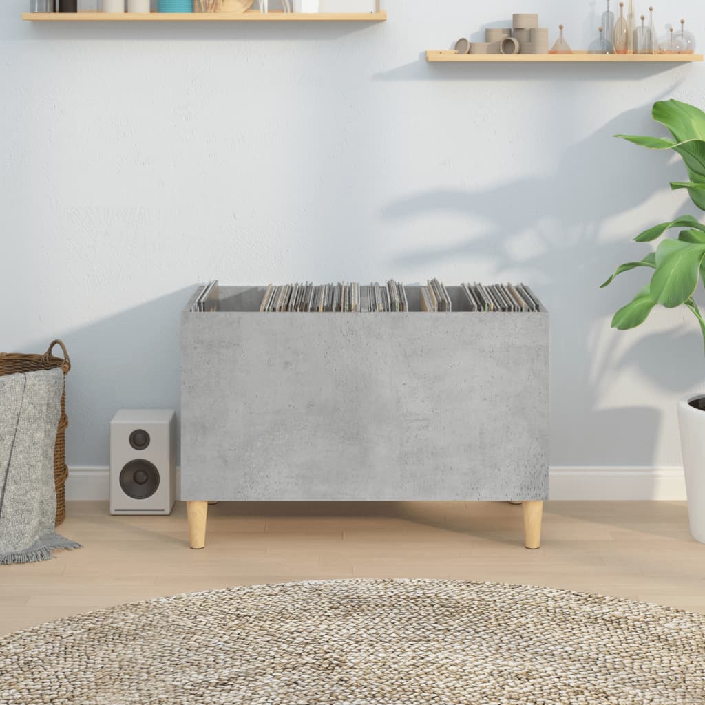 vidaXL Platenkast 74,5x38x48 cm bewerkt hout wit
