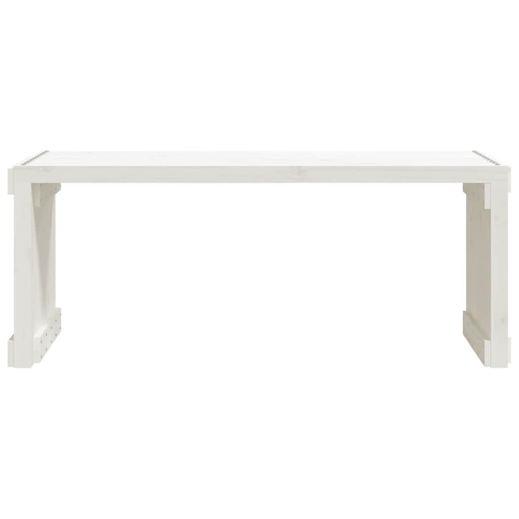 vidaXL Tuinbankje verlengbaar 212,5x40,5x45 cm massief grenenhout