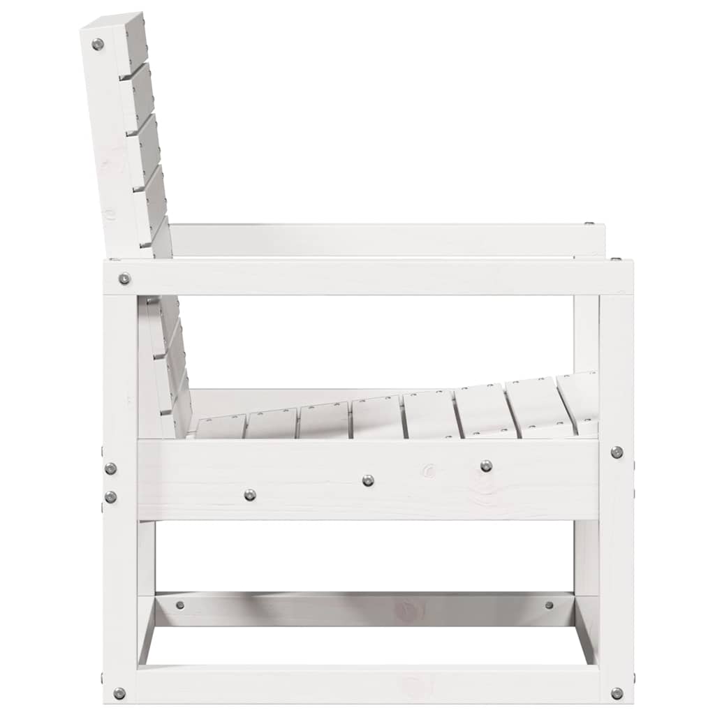 vidaXL 3-delige Loungeset massief grenenhout