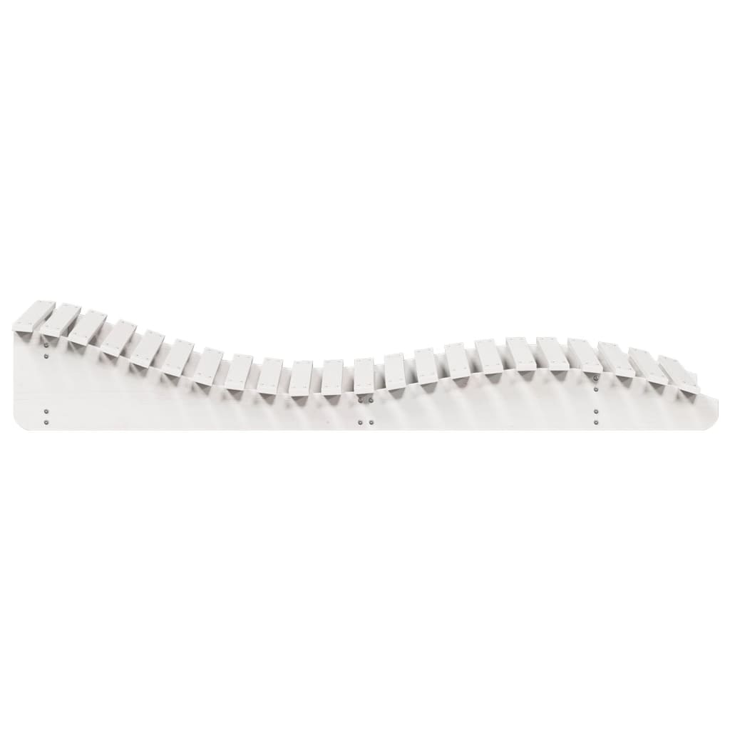 vidaXL Ligbedden 2 st 205x60x31,5 cm massief grenenhout