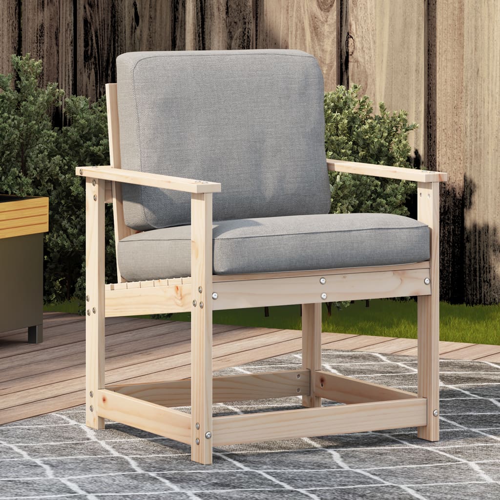 vidaXL Garden Chair 62x56x77 cm Solid Pine Wood