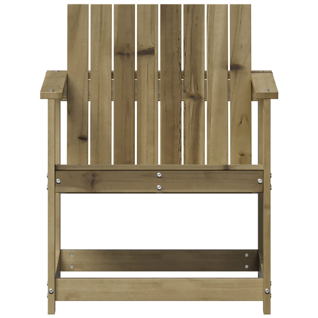 vidaXL Garden Chair 62x56x77 cm Solid Pine Wood