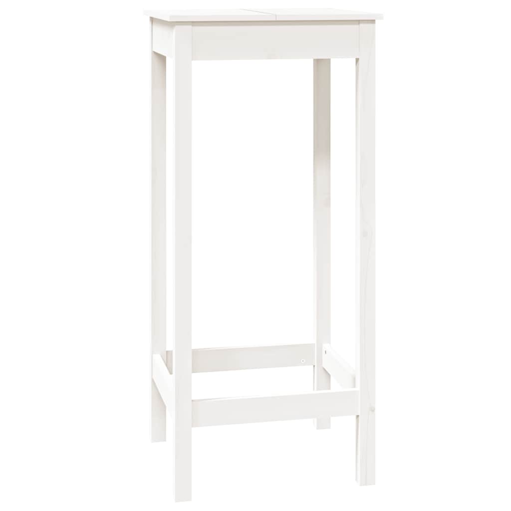 vidaXL Bartafel 50x50x110 cm massief grenenhout