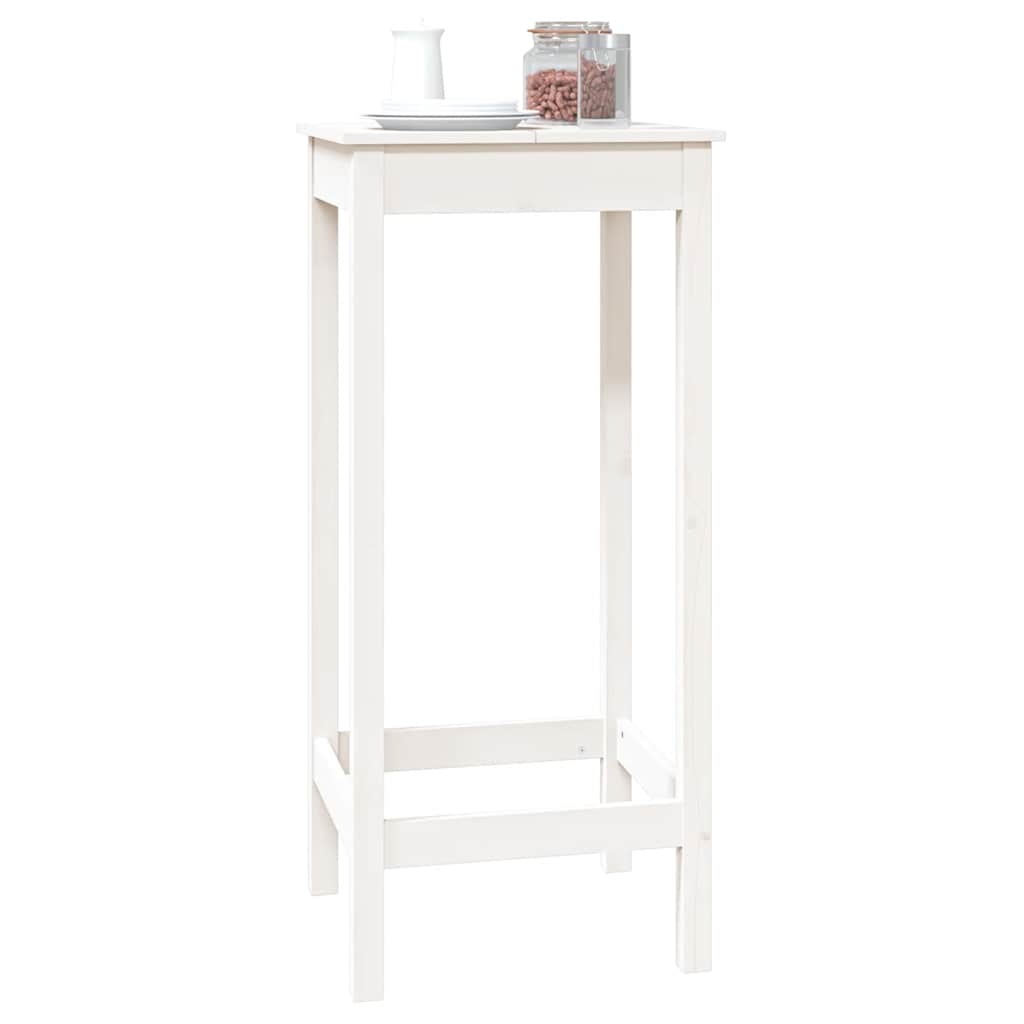 vidaXL Bartafel 50x50x110 cm massief grenenhout