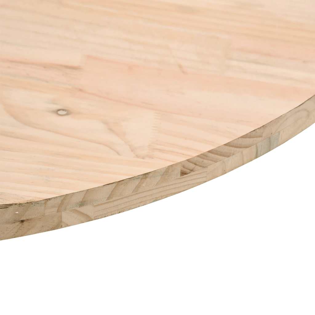 vidaXL Tabletop round Ø30x3 cm solid pine wood