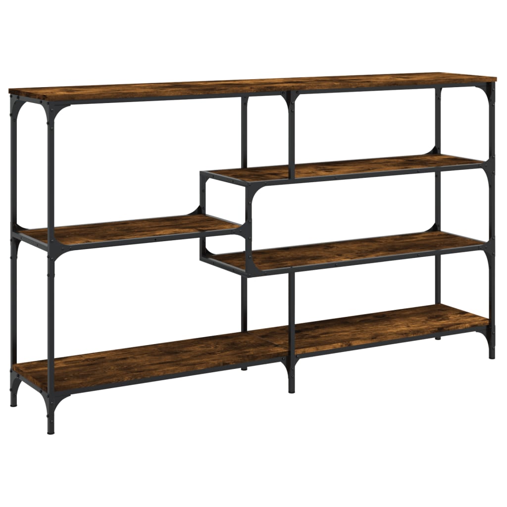 vidaXL Wandtafel 103x32x95 cm bewerkt hout zwart