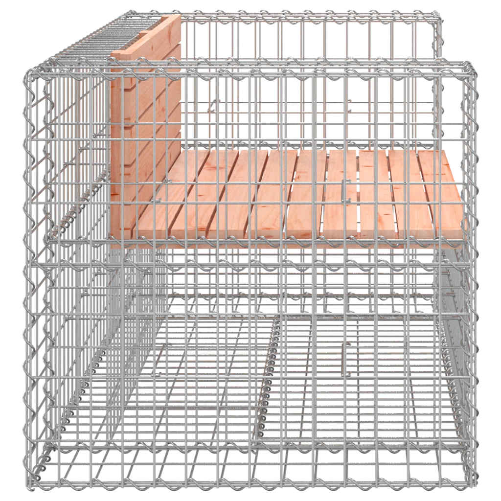 vidaXL Tuinbank schanskorfontwerp 103x70x65 cm massief grenenhout